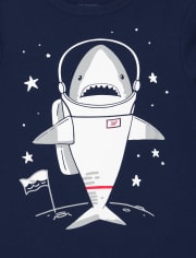 Lot de 2 t-shirts à imprimé animal pour tout-petits garçons