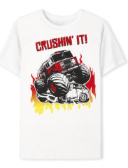 Boys Monster Truck Graphic Tee