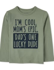 Baby And Toddler Boys Family Graphic Tee