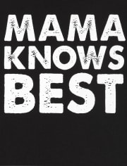 Paquete de 2 camisetas con estampado de mamá para niños pequeños