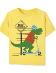 Baby And Toddler Boys Dino Graphic Tee