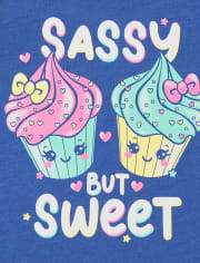 Baby And Toddler Girls Sweet Graphic Tee