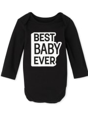Unisex Baby Matching Family Baby Graphic Bodysuit