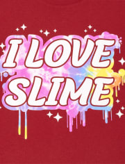 Girls Slime Graphic Tee
