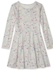 Girls Print Everyday Dress