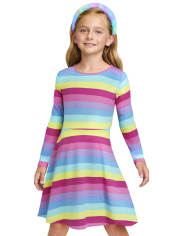 Girls Print Everyday Dress