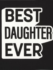 T-shirt graphique assorti pour filles