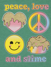 Girls Slime Graphic Tee