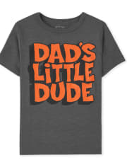 T-shirt graphique Dad's Dude pour bébés et tout-petits garçons