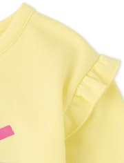 Toddler Girls Active Sun Ruffle 2-Piece Set
