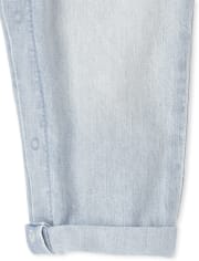 Salopette en jean pour bébés et petites filles