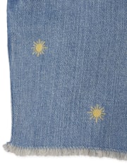 Pantalones cortos de mezclilla Sun para bebés y niñas pequeñas