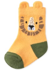 Baby Boys Safari Midi Socks 6-Pack