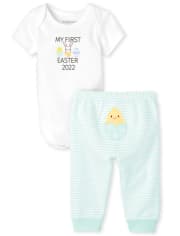 Unisex Baby First Easter 2-Piece Set