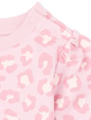 Baby Girls Leopard 3-Piece Playwear Set