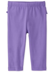 Lot de 2 pantalons à volants motif dinosaure pour bébé fille