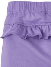 Lot de 2 pantalons à volants motif dinosaure pour bébé fille