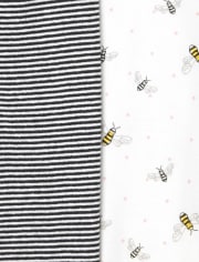 Baby Girls Queen Bee Bodysuit 5-Pack
