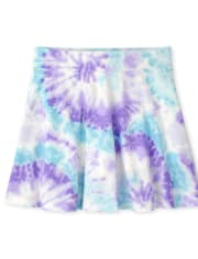 Girls Print Skort