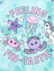 Girls Sea Creature Pajamas