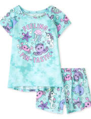 Girls Sea Creature Pajamas