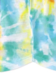 Girls Tie Dye Unicorn Pajamas