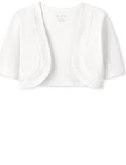 Bolero con volantes para niñas