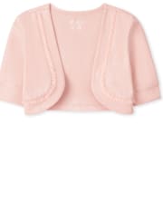 Boléro à volants pour fille