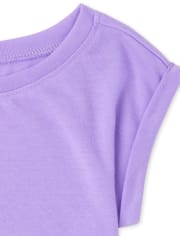 Girls High Low Pajama Top