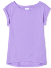 Girls High Low Pajama Top