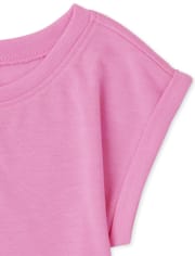 Girls High Low Pajama Top