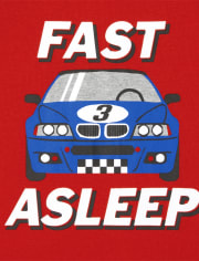 Baby And Toddler Boys Racecar Snug Fit Cotton Pajamas 2-Pack