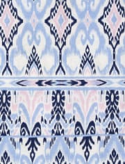 Girls Print Cross Back Tank Top