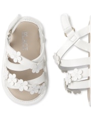 Baby Girls Flower Sandals