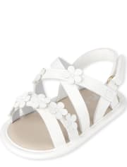 Baby Girls Flower Sandals