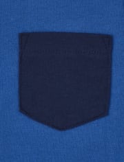 Paquete de 4 tops a rayas para niños pequeños