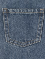 Baby And Toddler Boys Denim Shortalls