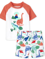 Maillot de bain graphique pour bébé et tout-petit garçon