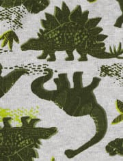 Baby And Toddler Boys Dino Snug Fit Cotton Pajamas