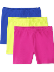 Girls Cartwheel Shorts 3-Pack