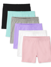 Girls Cartwheel Shorts 6-Pack