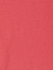 T-shirt à superposition basique High Low pour fille