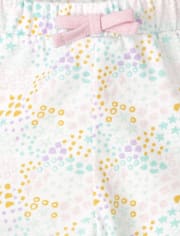 Lot de 4 shorts à volants pour bébé fille