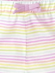 Lot de 4 shorts à volants pour bébé fille
