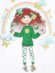 Girls St. Patrick's Day Girl Graphic Tee