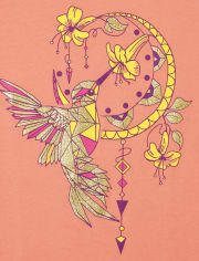 Girls Hummingbird Graphic Tee