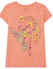 Girls Hummingbird Graphic Tee