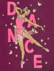Girls Dance Graphic Tee 2-Pack