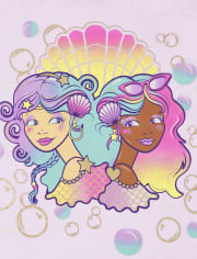 Girls Mermaid Graphic Tee 2-Pack