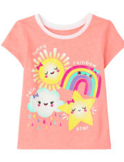 Toddler Girls Weather Graphic Tee